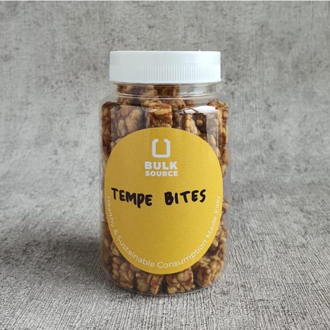

Tempe Bites / Kripik Tempe Kotak / Cemilan Sehat Vegan Gluten-free