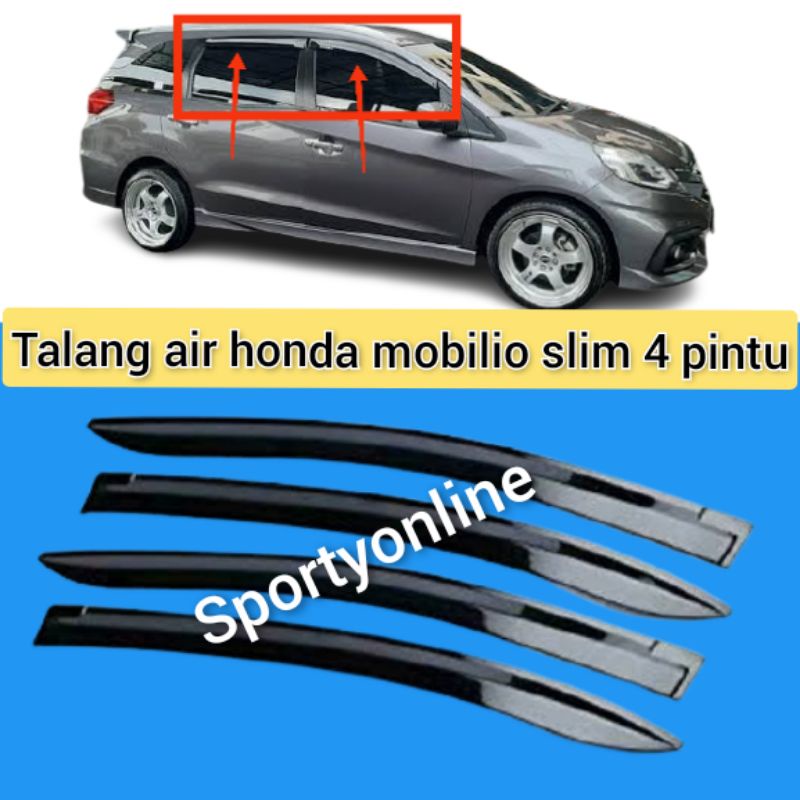 Talang air honda mobilio slim 4 pintu