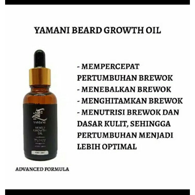 YAMANI BEARD GROWTH OIL - ADVANCED FORMULA