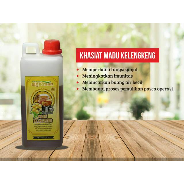 

Madu Asli nektar bunga Kelengkeng 1kg