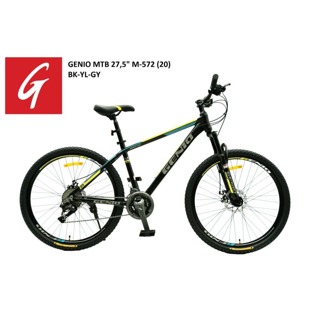 Sepeda MTB 27.5 Genio M-572 27 Speed