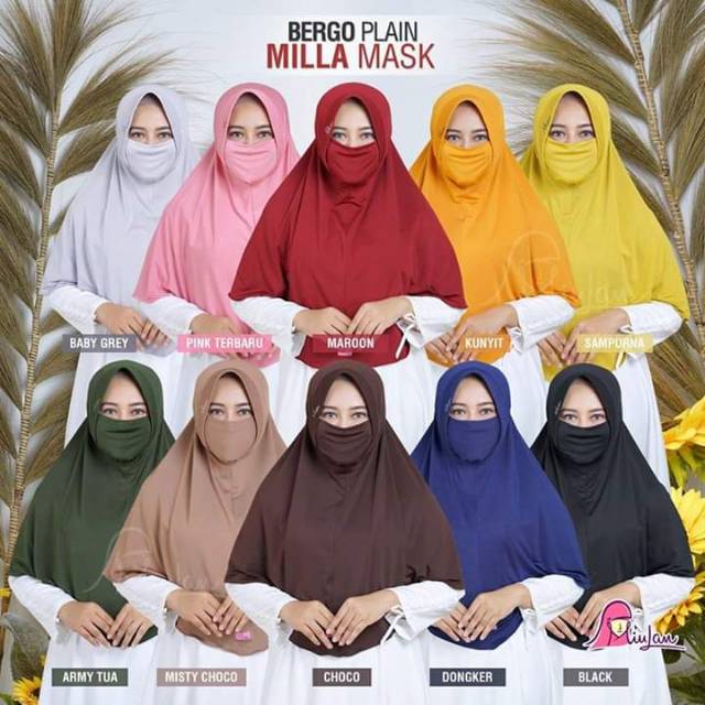 Bergo Plain MiLLA mask MiuLan