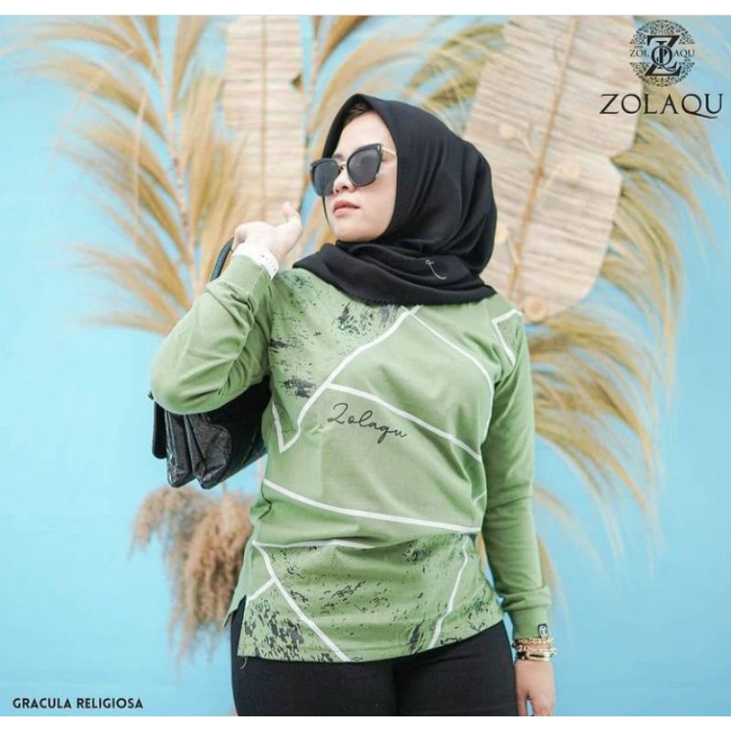 Jual Lengan Panjang Fashion Muslim Kaos Blouse Harga Terbaik November 2021 Shopee Indonesia