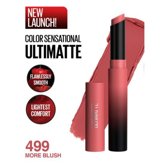 ☘️Yuri Kosmetik☘️ Maybelline Ultimatte Color Sensational Slim Lipstick /Lipstick x ITZY Color Sensational Favorite New Product