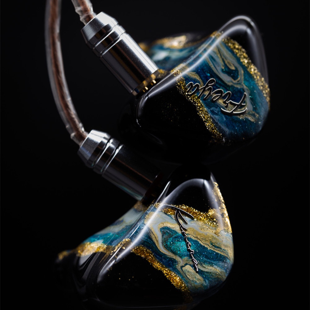 New KINERA Freya 3BA+1DD Hybrid In Ear Earphones Earbud Hand Painted HIFI DJ Monitor Sport Earplug Headset