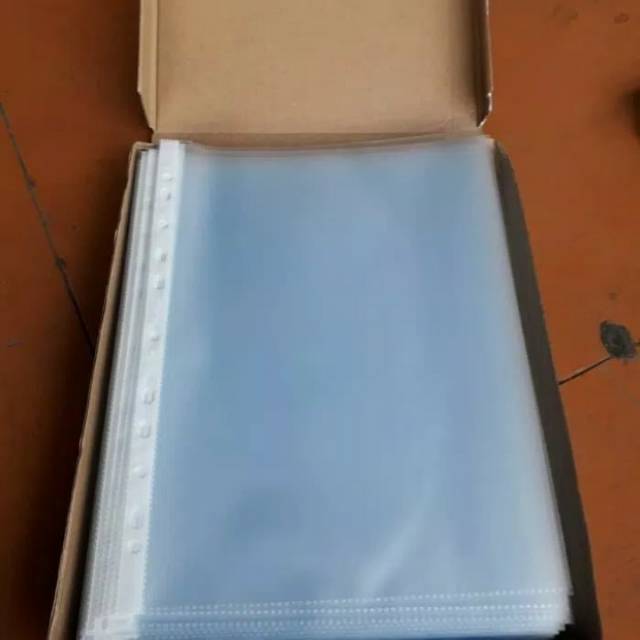 

PP. pocket bantex A4 ketebalan 0.09mm isi 100 lembar