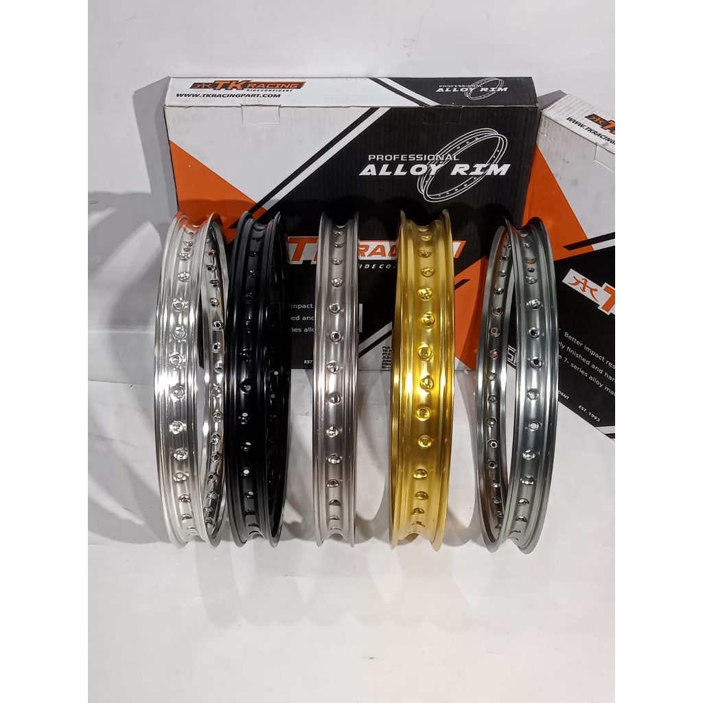 VELG TK RACING UKURAN 140 160 185 215 250 300 350 425 RING 17 1PCS VELG JARI JARI TK RACING