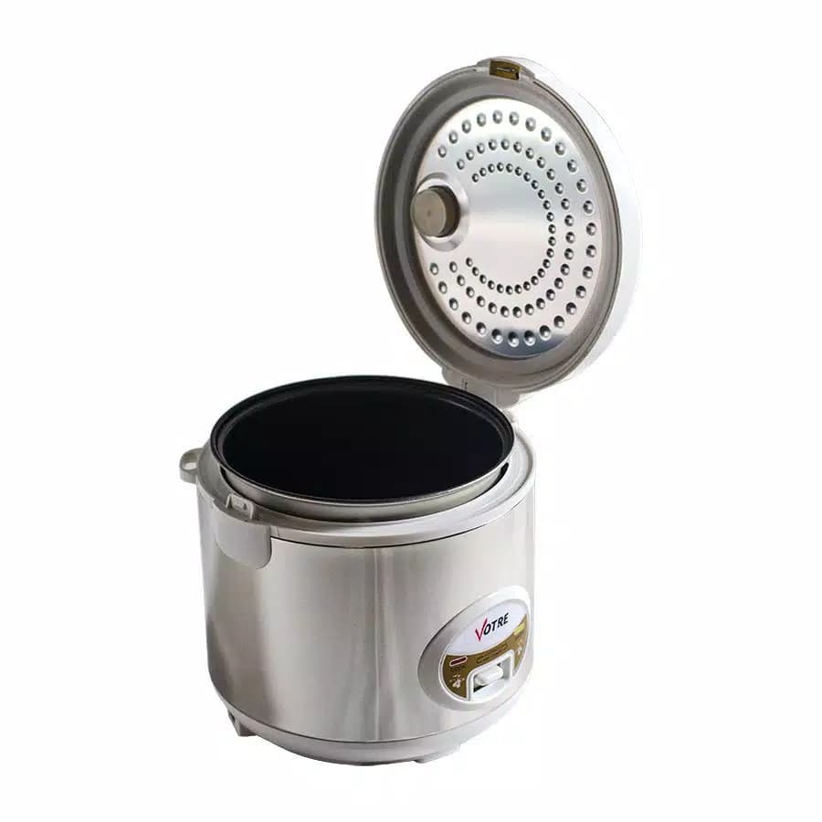 Magic Com Rice Cooker Votre 1,2L 1,2 Liter 3 in 1 Stainless ANTI LENGKET Penanak Nasi