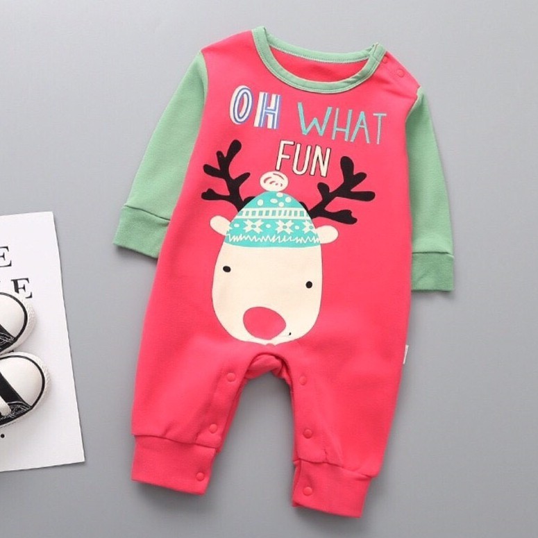 BAJU NATAL ANAK / SETELAN NATAL | COSTUME NATAL | JUMPSUIT CHRISTMAS