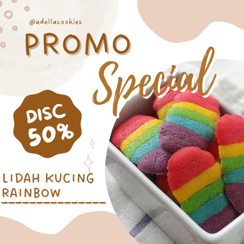 

Lidah Kucing Rainbow