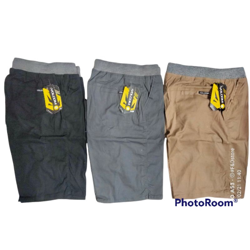 celana pendek chinos RIP pria super jumbo~premium