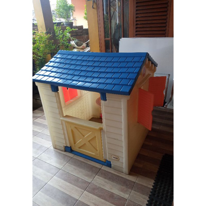 LITTLE TIKES PLAYHOUSE PRELOVED SECOND BEKAS STEP2 STEP 2 MAINAN RUMAHAN SMOBY PLAYGROUND PLAY HOUSE