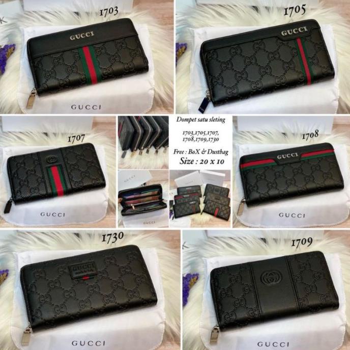 Gucci Dompet Panjang Pria Wanita Multifungsi Import Dpw65U19