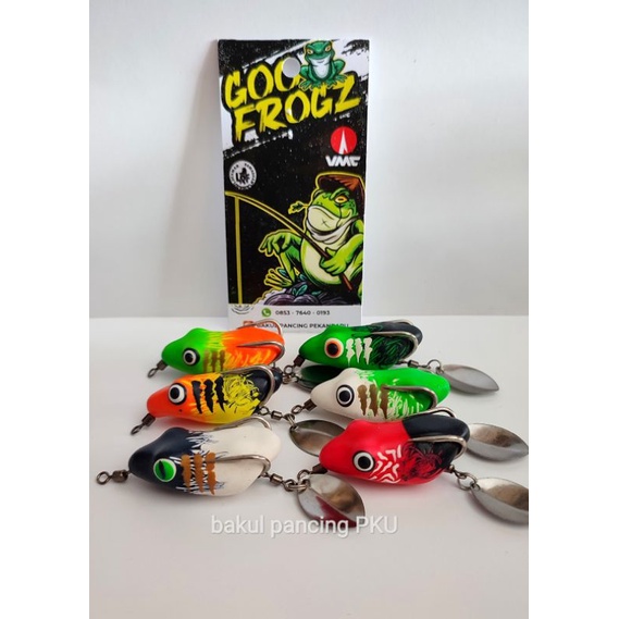 GOOFROGZ 4,5cm / 7gram VMC. soft frog. sofrog. sofrok.