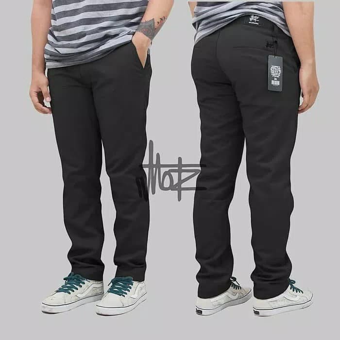 The Bast Chino Murah Casual Celana Chino Pria Gaya Cowok Kas QN894 Celana Chino Standard Regular Ori
