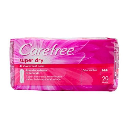 CAREFREE SUPER DRY ODOR CONTROL 20'S