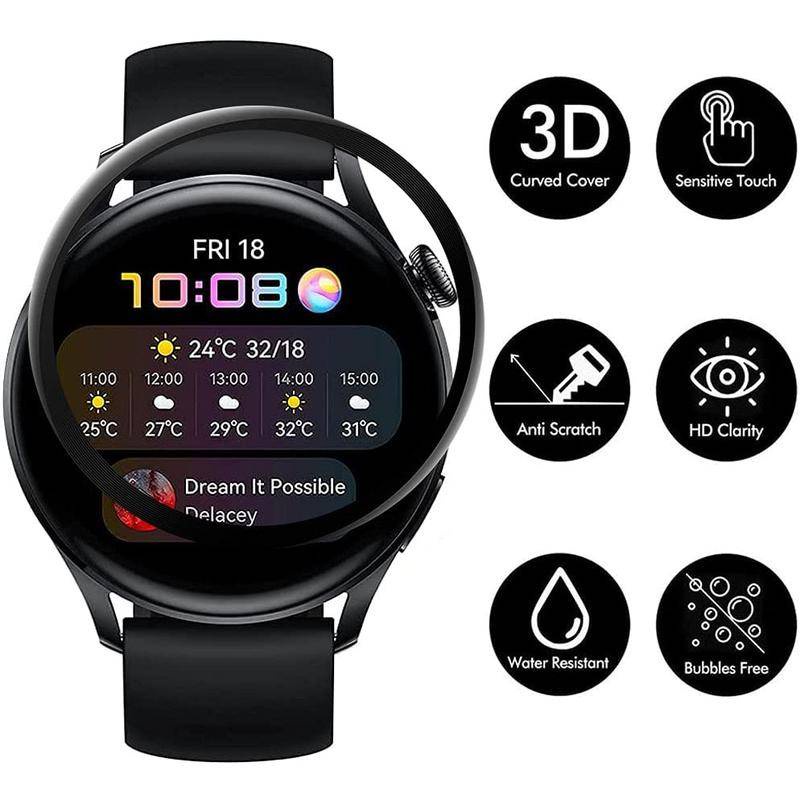 Pelindung Layar Tempered Glass Untuk Huawei watch 3 pro GT2 GT3 42mm 46mm GT2e GT runner Huawei Honor Magic2 GS3