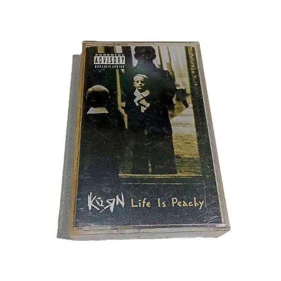 KASET MUSIK PITA KORN ALBUM LIFE IS PEACHY 1996