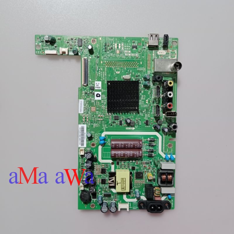 mainboard mesin tv TOSHIBA 32L3750VJ modul tv mobo mesin tv led toshiba ori