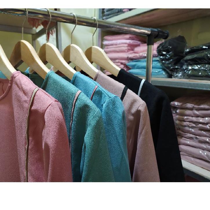 TERLARIS.. BEST SELLER Busana muslim gamis syari anak perempuan usia umur 11 12 13 tahun hitam ana