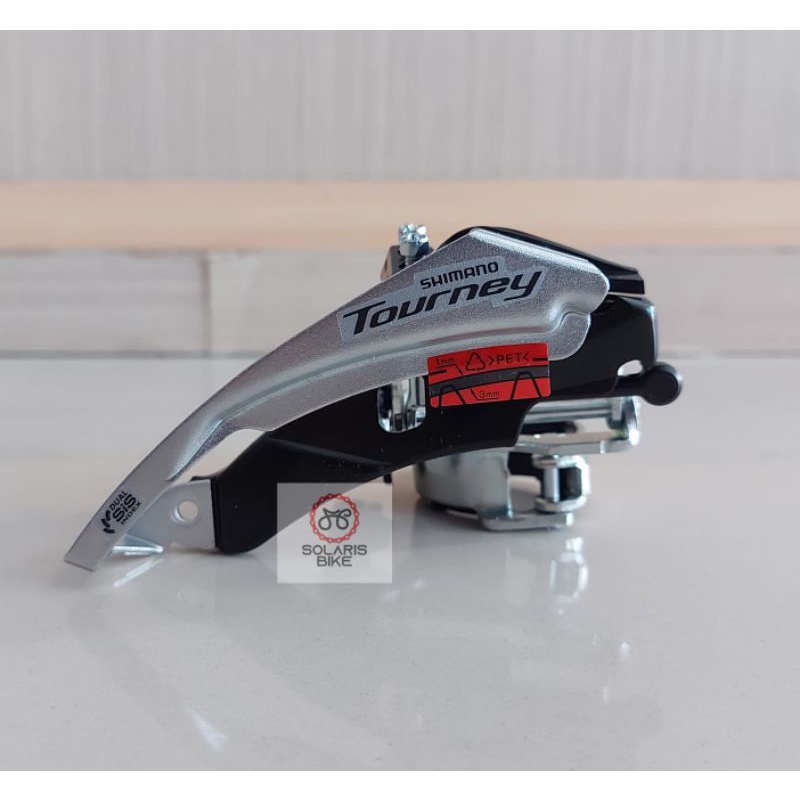 Shimano Front Derailleur FD Tourney TY510 sepeda MTB Federal Original Kapalan Tarikan Atas Bawah