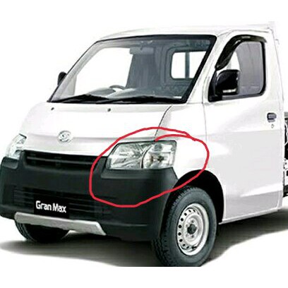 mika lampu depan grand max original