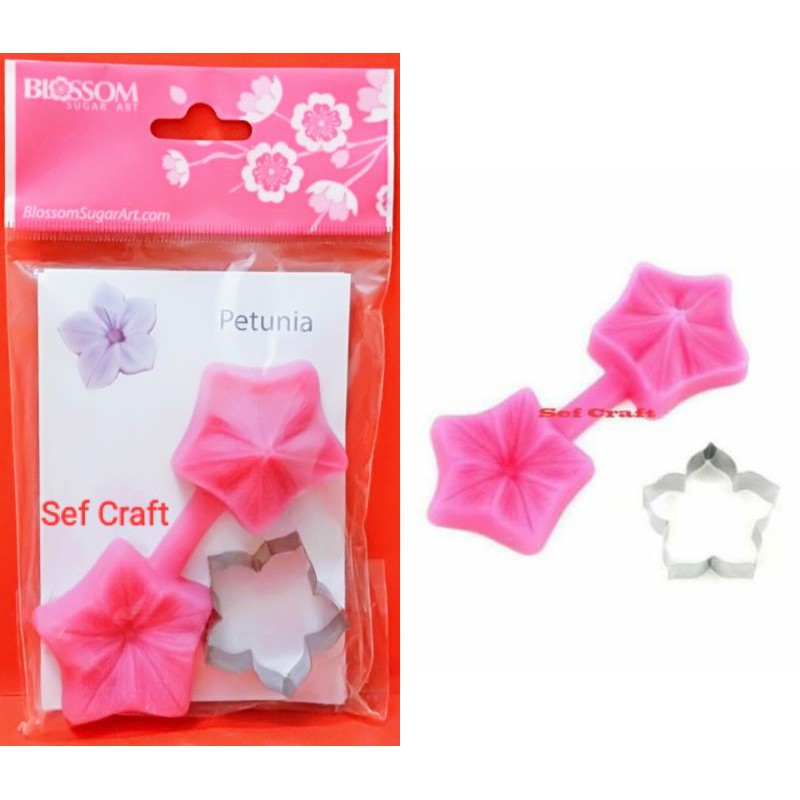 

Petunia veiner + cutter Blossom Sugar Art Inggris