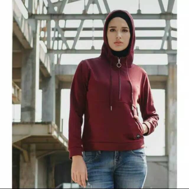 Sweater hoodie wanita GREENLIGHT ORIGINAL