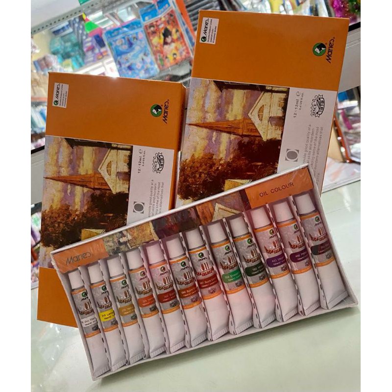 

Maries Oil Color Set 12 warna