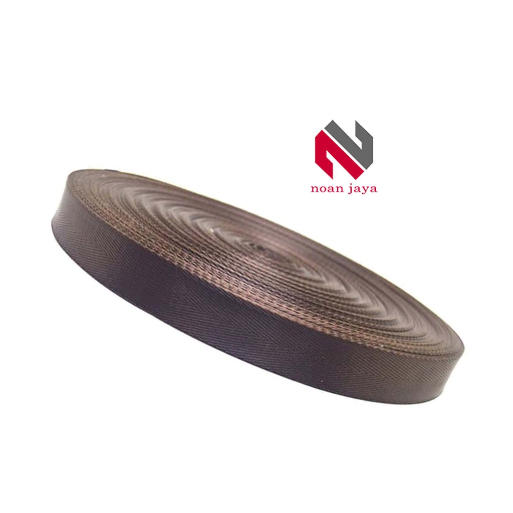 

TALI WEBBING NYLON PANAH UKURAN 2.5 CM COKLAT KOPI SBN 25 CK