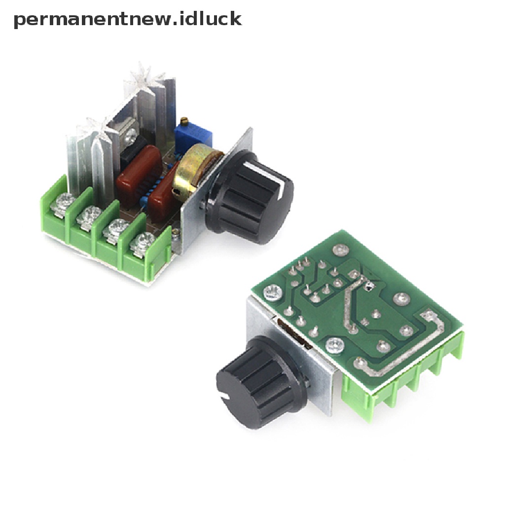 Regulator Tegangan Dimmer 220V 2000W Untuk Pengontrol Kecepatan Motor