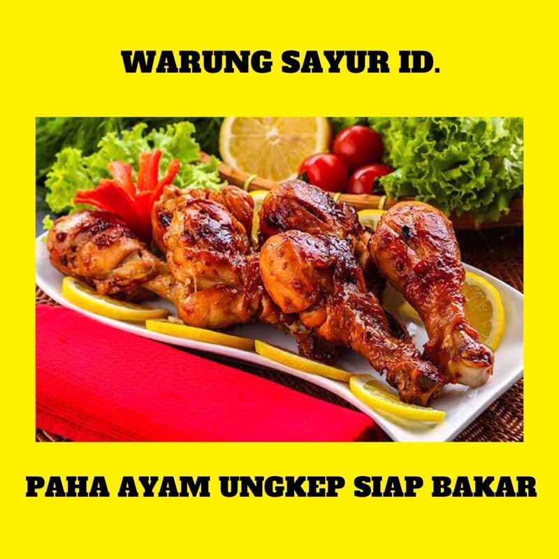 

PAHA UNGKEP SIAP BAKAR 500 GRAM