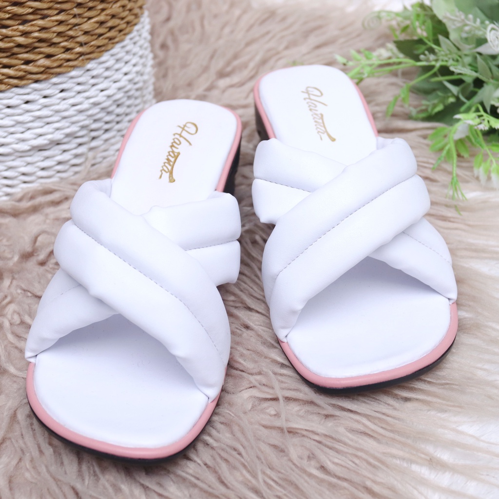 Sendal Wanita Tali Hels Sandal Wanita Heels Chunky Sendal Cewek Terbaru Sandal Kekinian Wanita Sendal Cewek Hels