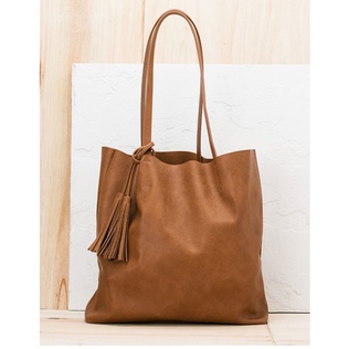 Tas Wanita Bershka Tote Bag Tanpa Tassel#265025