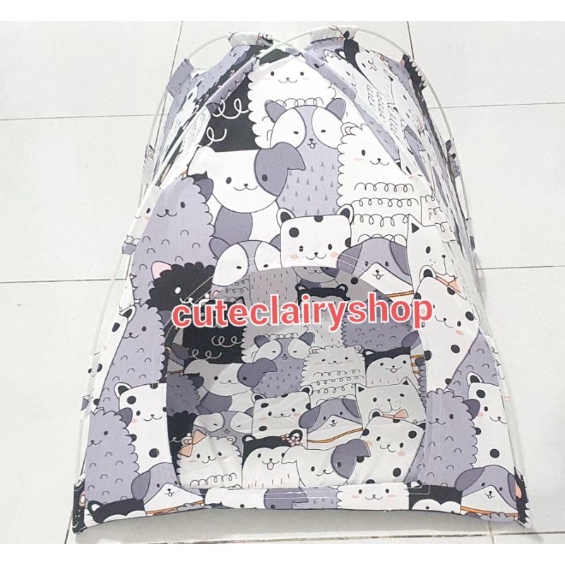 Jual Tenda Kucing Atau Tenda Anjing Lengkap Dengan Alas Kasur Shopee Indonesia