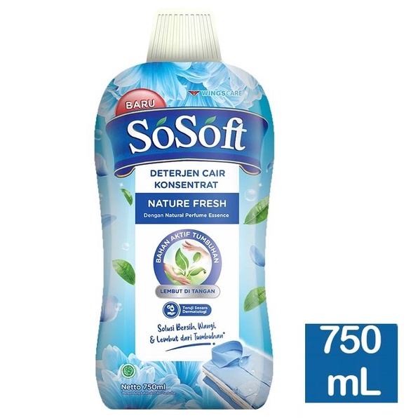 SoSoft deterjen cair konsentrat 700ml