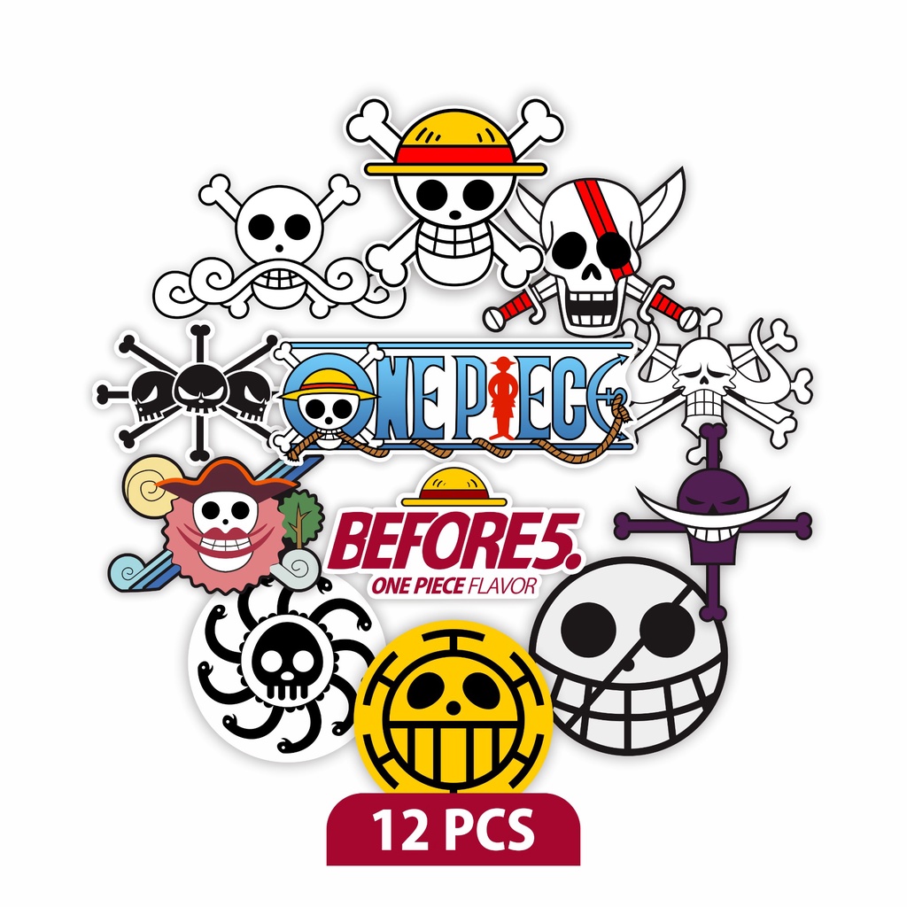 STICKER ONE PIECE - JOLLY ROGER