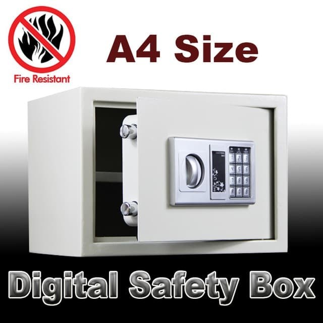 Brankas Mini Electric Password Safe Deposit Box - EB20