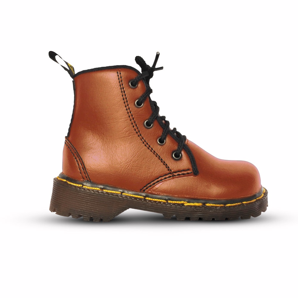Sepatu Boots Anak Dr. Martens Tan Kids