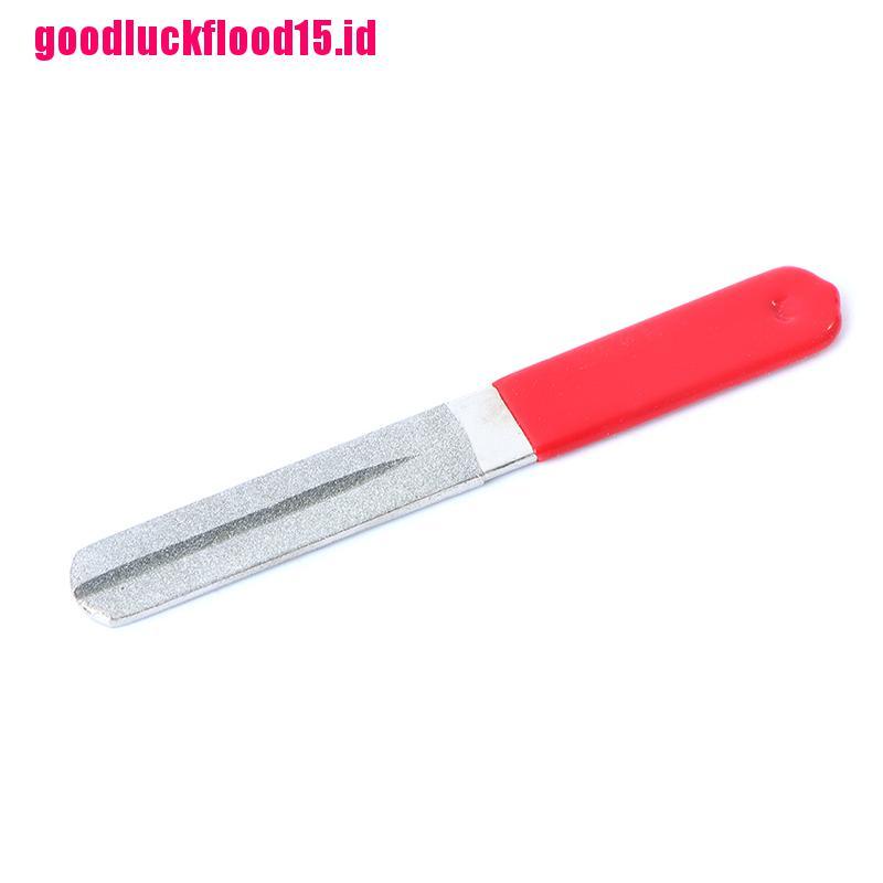 {LUCKID}1Pcs Diamond Fishing Hook Hone Fishook Sharpening Fishing Tackle Tool