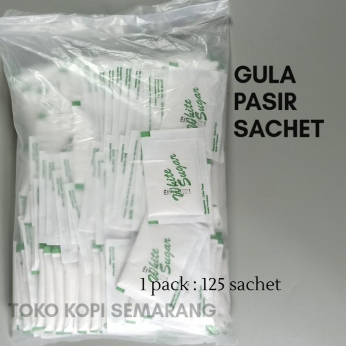 

Gula Pasir Sachet Stick isi 125 pcs