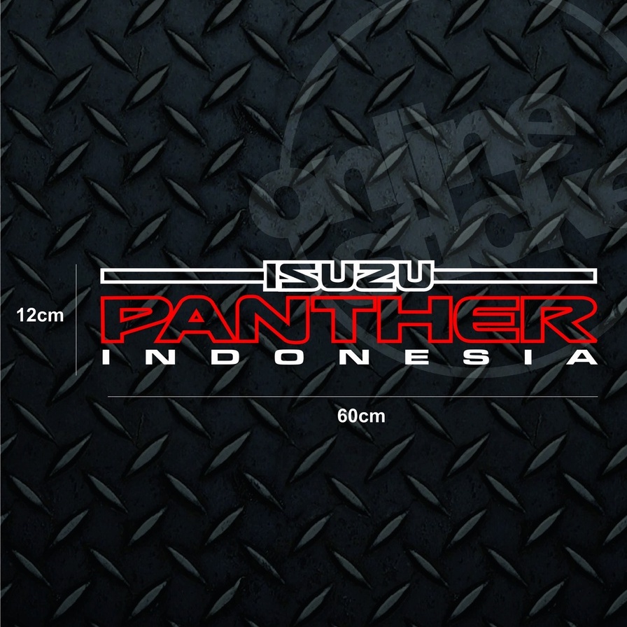 cutting stiker isuzu panther indonesia stiker kaca mobil stiker isuzu panther club