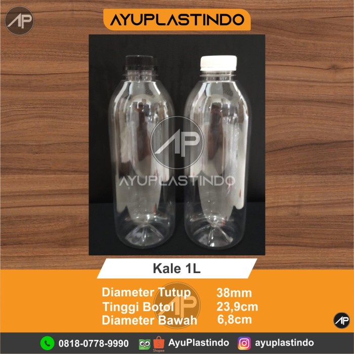 {rerestore} Botol kale 1 liter/ botol plastik 1 liter Murah