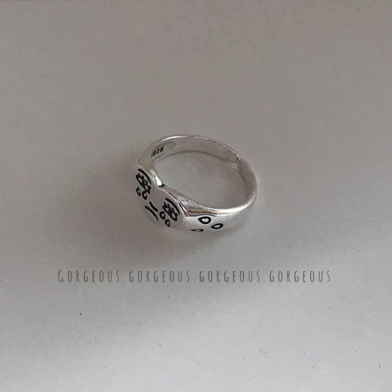 𝒇𝒂𝒄𝒆 𝒕𝒆𝒂𝒓𝒔 𝒓𝒊𝒏𝒈 | cincin aesthetic unisex