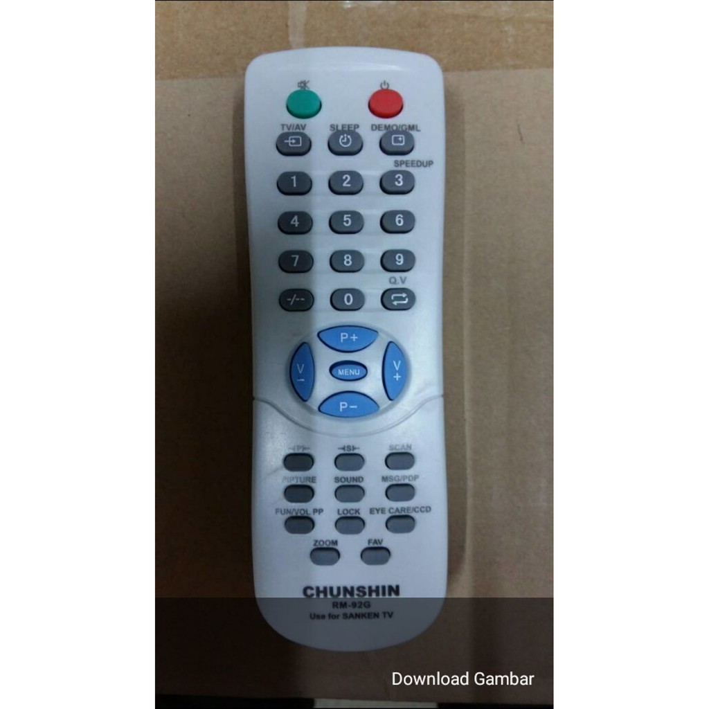 REMOTE REMOT MULTI  TV TABUNG SANKEN