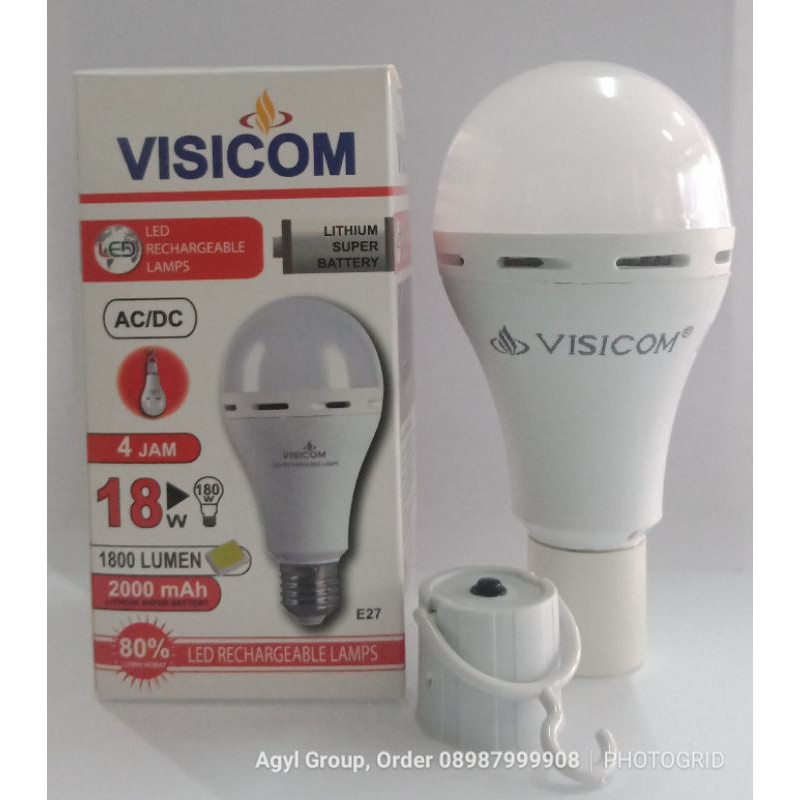 Lampu LED Emergency/ Magic Lamp Visicom 18w