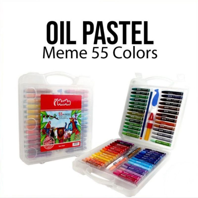 

Krayon 55 Warna Untuk Lomba Berkualitas Meme / Krayon Lomba meme / Oil Pastel Lengkap 55 Warna