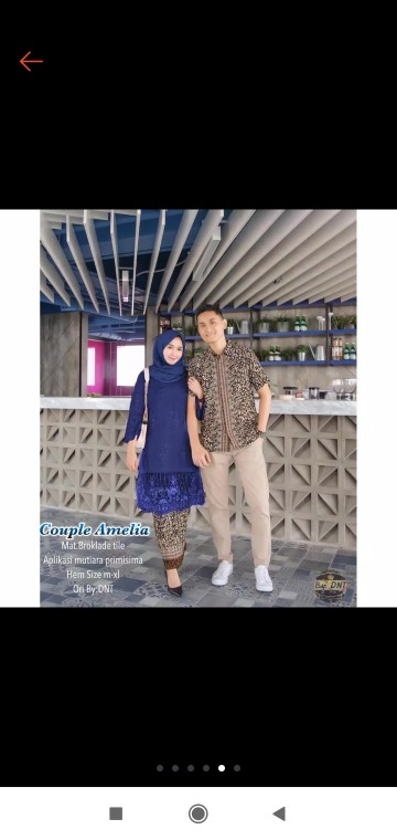 Maura Couple - Sania Ruffle Batik Couple Ori Ndoro Jowi Dnt Garansi Termurah Shopee Couple Amelia