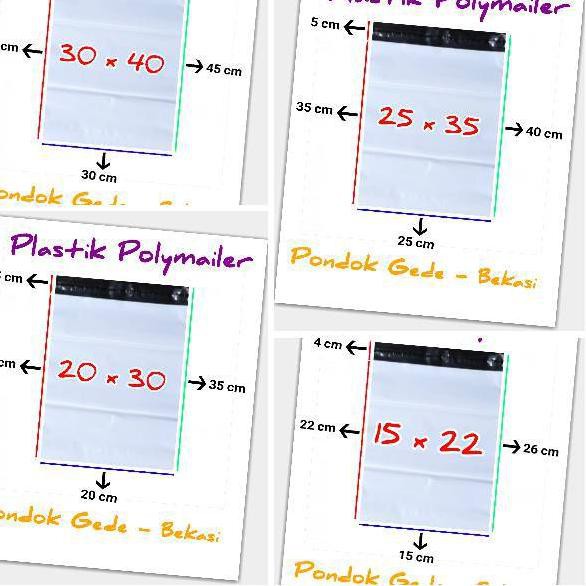 

Dijual LQVWY Polymailer Import / Plastik Polymailer 20 x 30 87 Terbaru