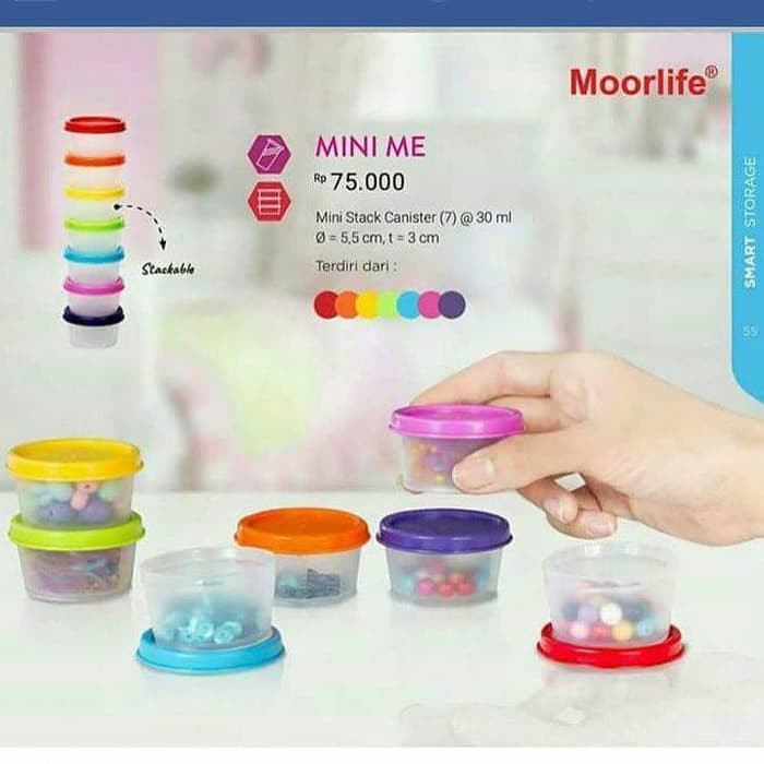 moorlife mini me toples kecil untuk tempat bumbu saos / obat / manik